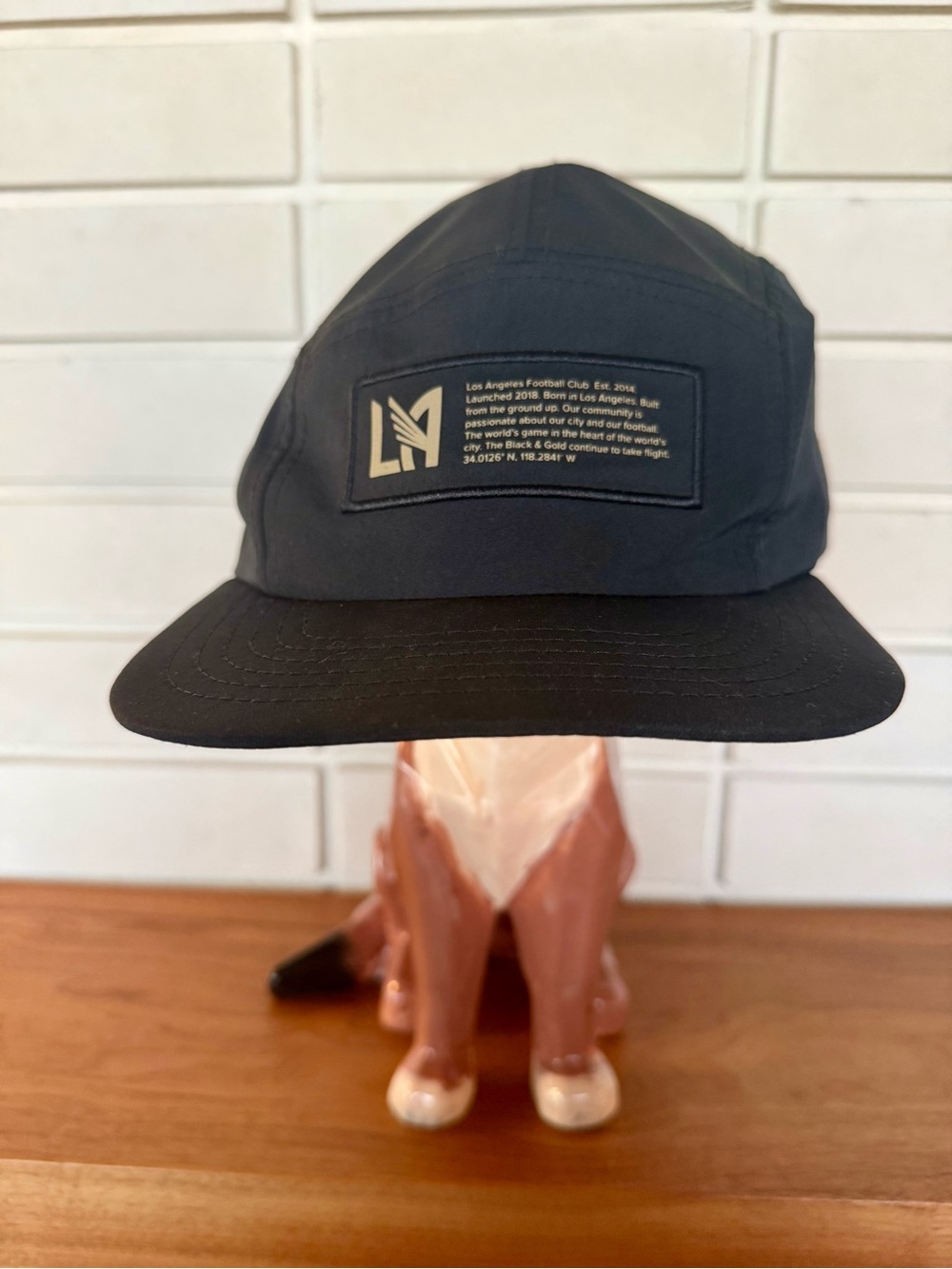 LAFC Hat* Los Angeles Football Club * Black Gold * Adjustable * New Era